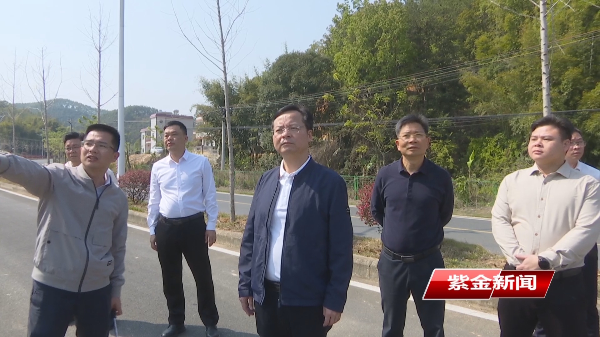 鄧紅衛督導九和鎮產業風貌帶建設